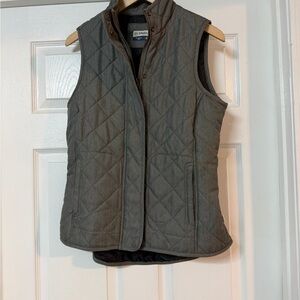 White Stag Charcoal Quilted Vest